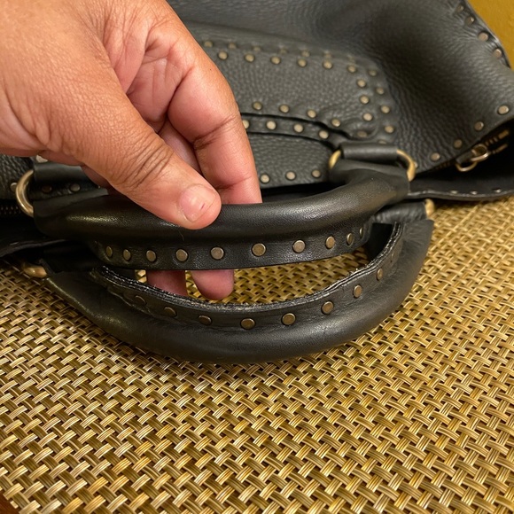 Vintage Celine Soft Leather stud gorgeous tot handled bag - Picture 11 of 16